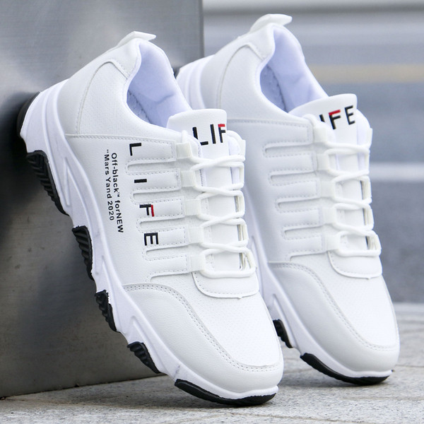 Novi model muških patika - sa vezicama od eko kože