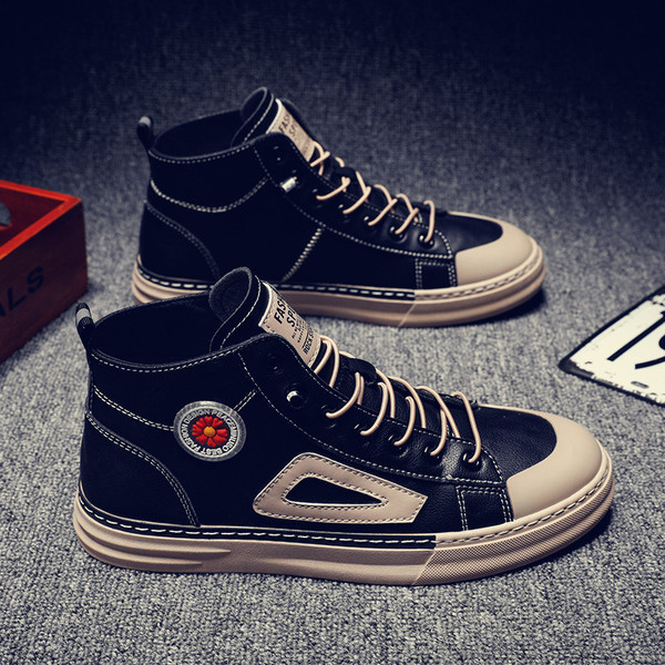 Lameda tallaga kõrged ökonahast meeste tossud