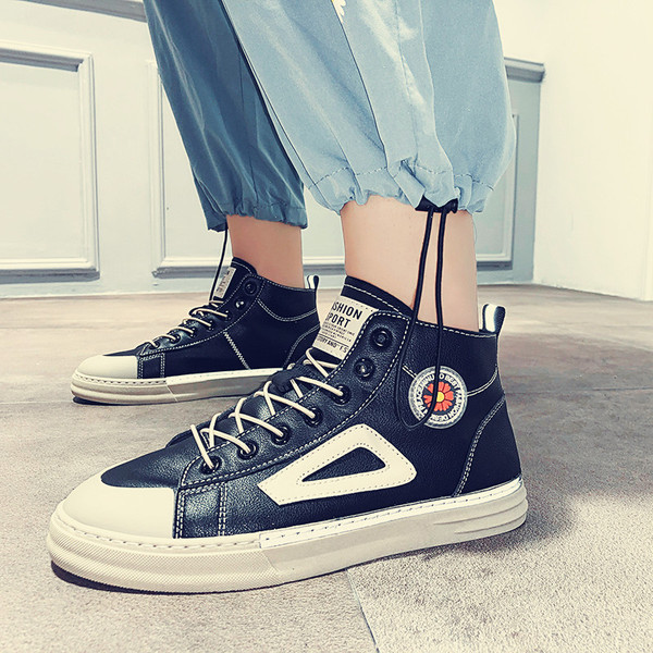 Lameda tallaga kõrged ökonahast meeste tossud