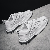 Őszi bőr tornacipő férfiaknak