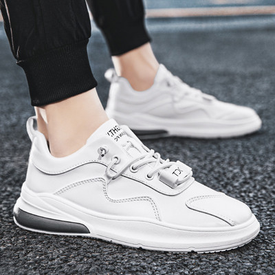 Őszi bőr tornacipő férfiaknak