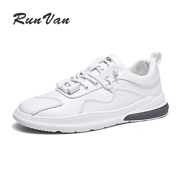 Őszi bőr tornacipő férfiaknak