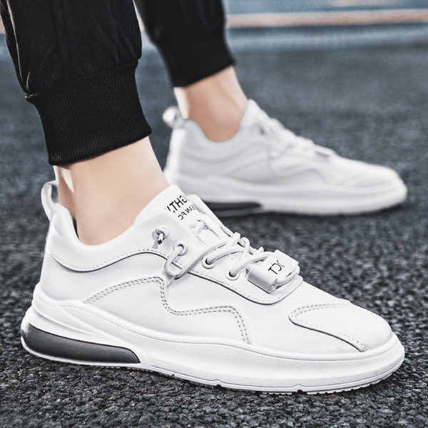 Őszi bőr tornacipő férfiaknak