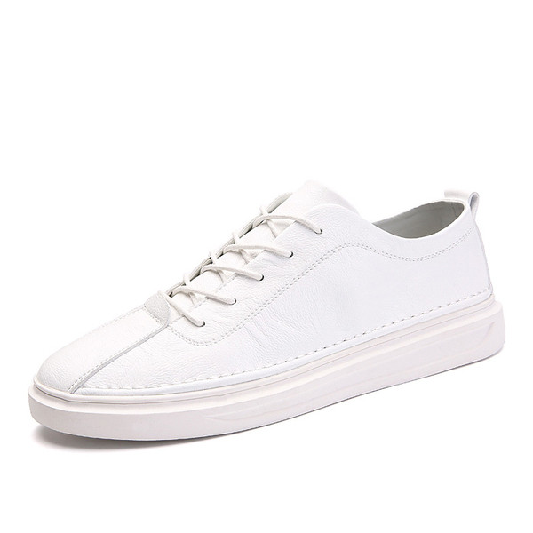 Öko bőrből készült, fűzős férfi tornacipő ÚJ modell