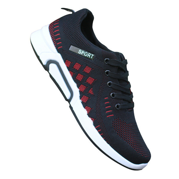 Alkalmi férfi necces tornacipő lapos talppal