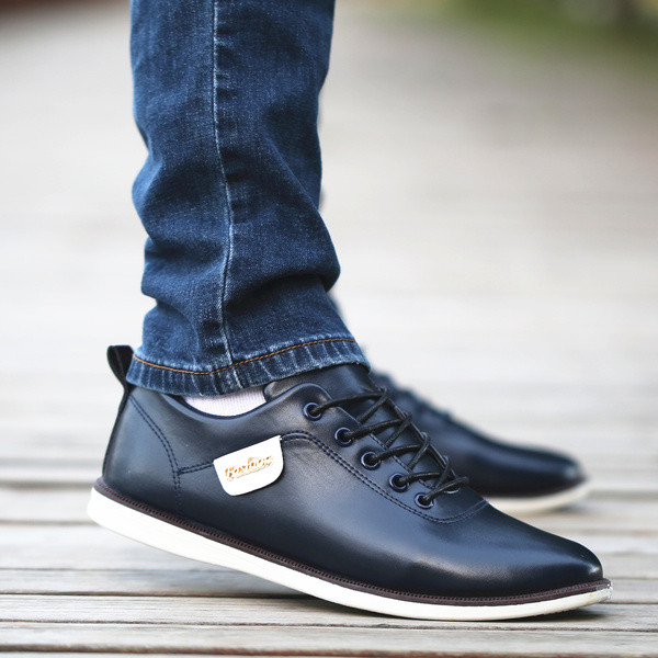 Férfi öko bőr tornacipő - több modell