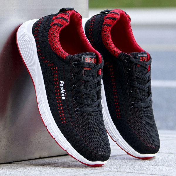 Muške sportske tenisice od tekstila sa vezicama