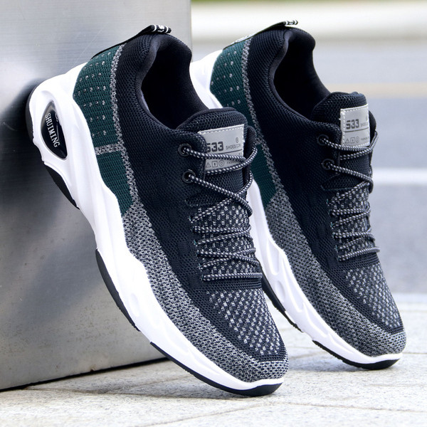 Paeltega tekstiilist meeste spordijalatsid