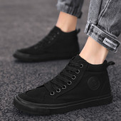 Alkalmi textil magas tornacipő rátéttel