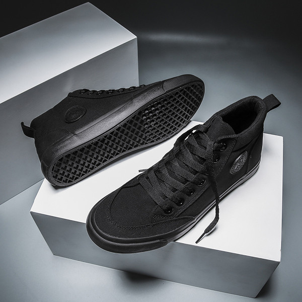 Alkalmi textil magas tornacipő rátéttel