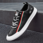 Lameda talla ja tikandiga nahast meeste tossud