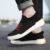 Mugavad meeste tekstiilist tossud ilma kinnituseta