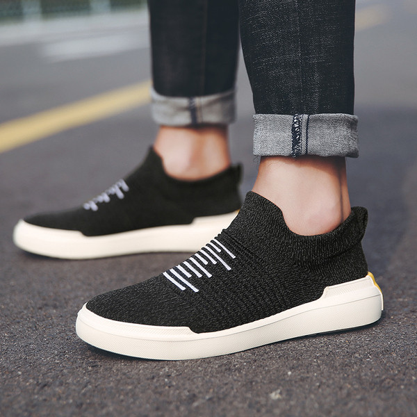 Mugavad meeste tekstiilist tossud ilma kinnituseta