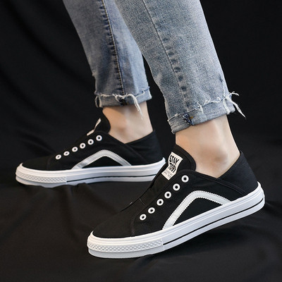 Suvised lõuendist tossud ilma sidemeteta