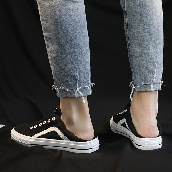 Suvised lõuendist tossud ilma sidemeteta