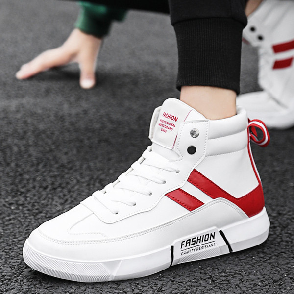 Sportlikud meeste kõrged tossud ökonahast