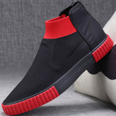 Ανδρικά παπούτσια από έκο δέρμα και υφάσματα 