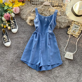 Moodne naiste lühike kombinesooni tavaline mudel