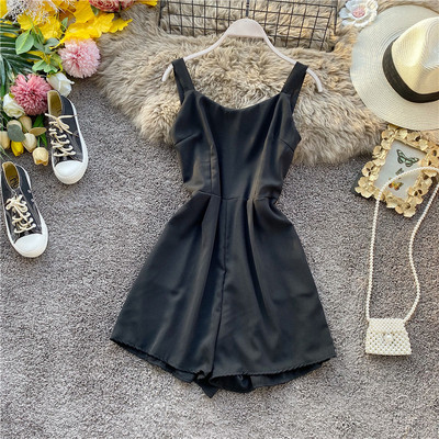 Moodne naiste lühike kombinesooni tavaline mudel