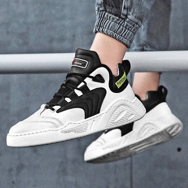 Kõrge tallaga ökonahast meeste tossud