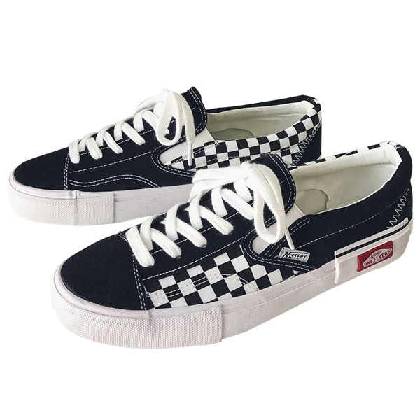 Férfi tornacipő lapos textil talppal