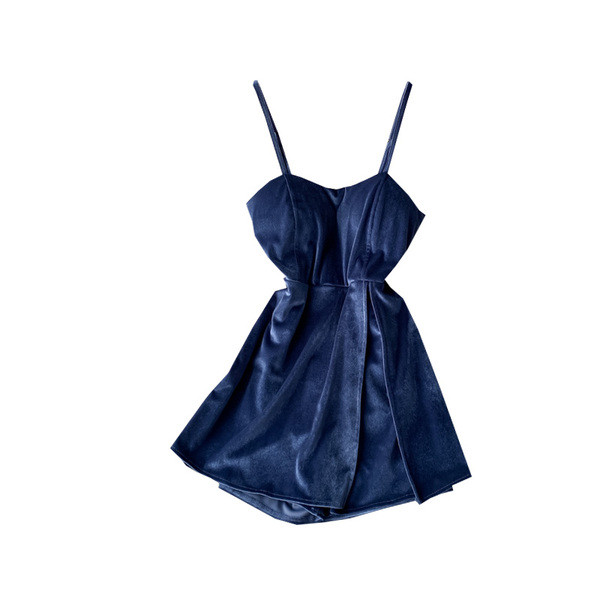 Modern női rövid overall vékony pánttal