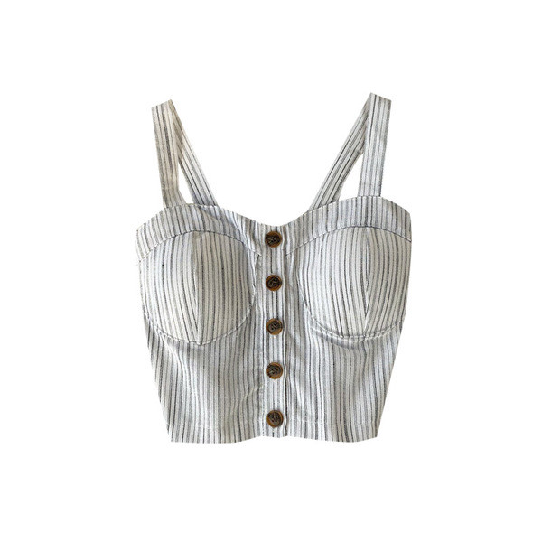 Moodne naiste rinnakorv nööpidega