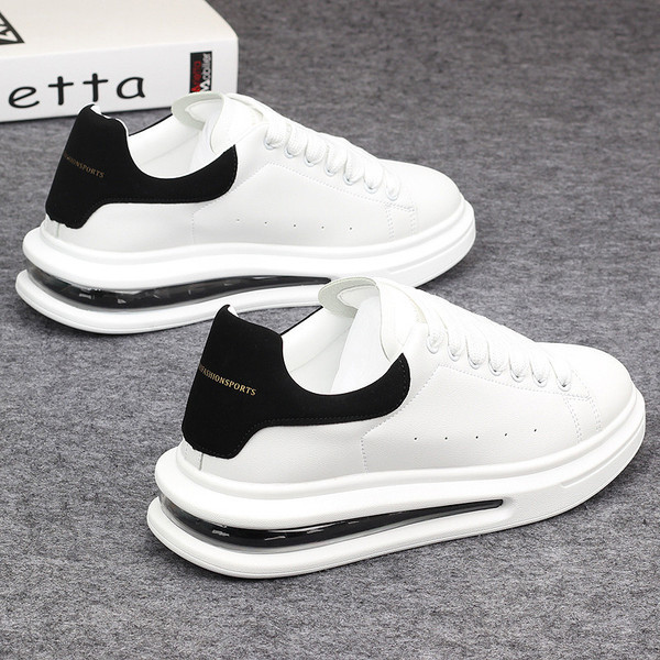 Férfi műbőr tornacipő légkamrával