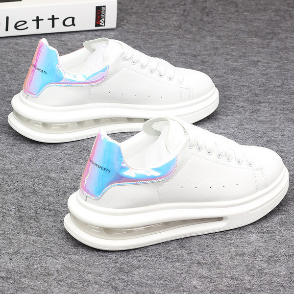 Férfi műbőr tornacipő légkamrával