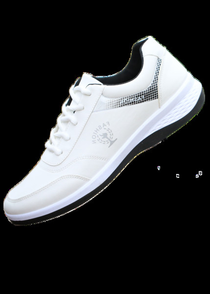 Muške casual tenisice od umjetne kože s vezicama