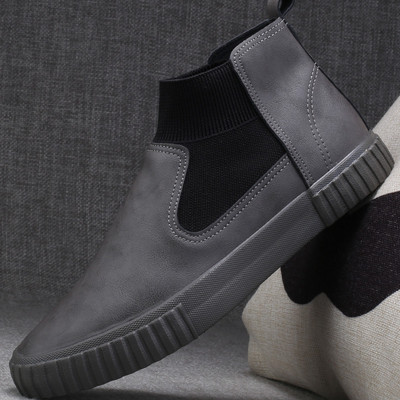 Ανδρικά έκο δερμάτινα παπούτσια χωρίς στερέωση