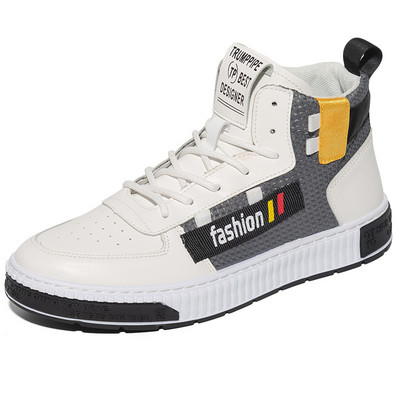 Uus mudel kõrged tossud meestele ökonahast ja kirjadega