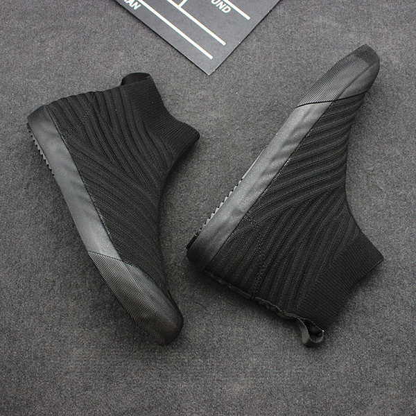 Modern textil magas tornacipő típusú zokni