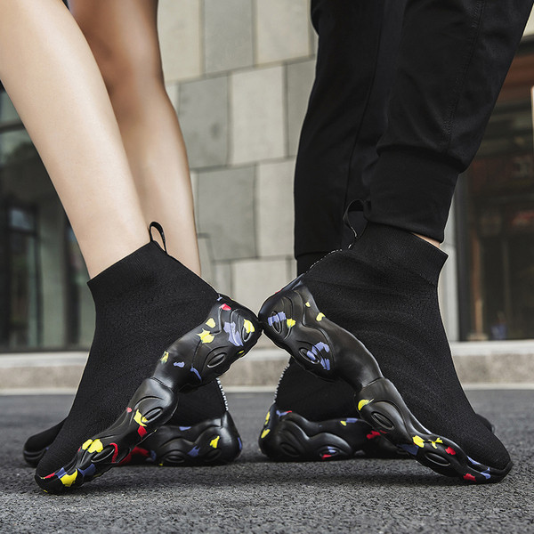 Kareda tallaga tekstiil-tüüpi sokid meeste kõrged sokid