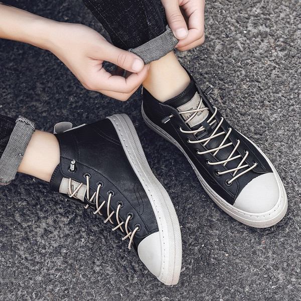 UUS nööriga ökonahast meeste tossude mudel