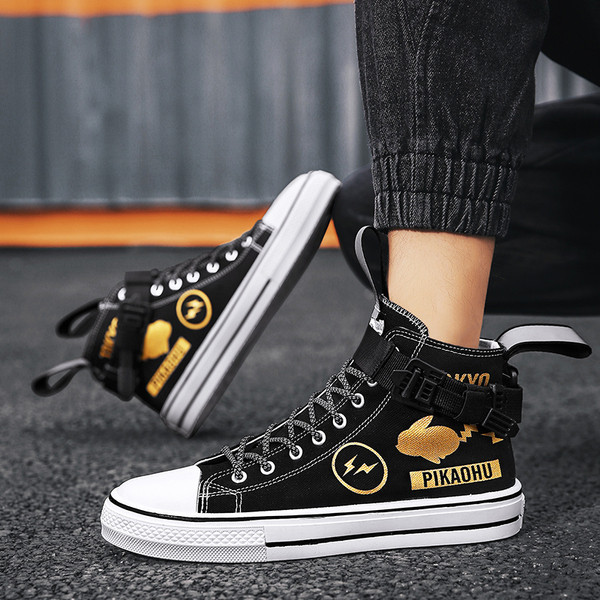 Lameda talla ja aplikatsiooniga meeste tekstiilist tossud