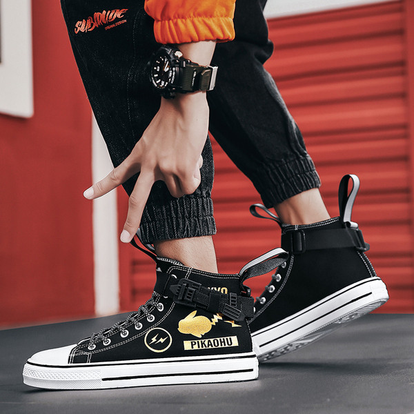 Lameda talla ja aplikatsiooniga meeste tekstiilist tossud