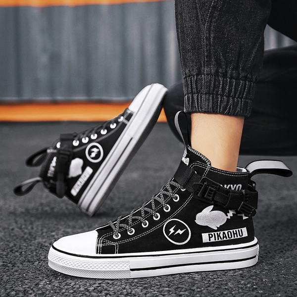 Lameda talla ja aplikatsiooniga meeste tekstiilist tossud