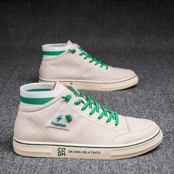 Sport és hétköznapi férfi tornacipők öko velúr nyakkendőkkel