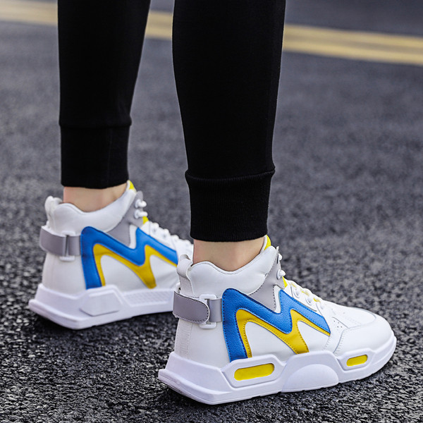 Kunstnahast kõrged paeltega meeste tossud