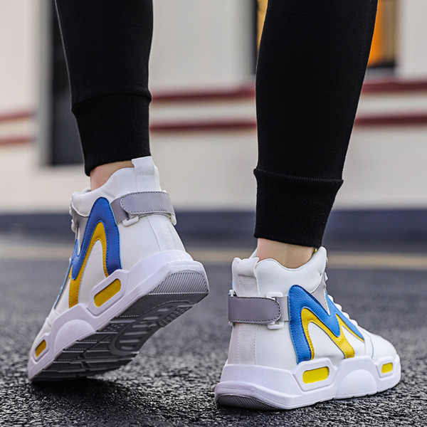 Kunstnahast kõrged paeltega meeste tossud