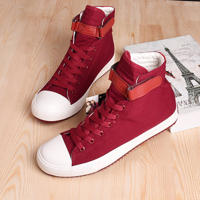 Υψηλό μοντέλο αθλητικά ανδρικά παπούτσια - δύο μοντέλα από έκο δέρμα και ύφασμα