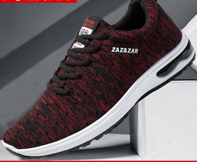 Ikdienas vīriešu kedas ar gaisa kameru un uzrakstu - vairāki modeļi