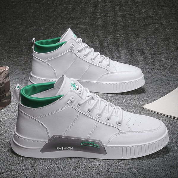 Férfi magas tornacipő ÚJ modell fűzővel és mintával