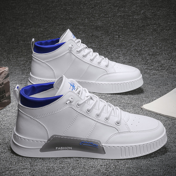 Férfi magas tornacipő ÚJ modell fűzővel és mintával