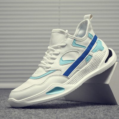 Ανδρικά αθλητικά παπούτσια αναπνεύσιμα από οικολογικό δέρμα