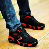 Modern férfi tornacipő magas talppal