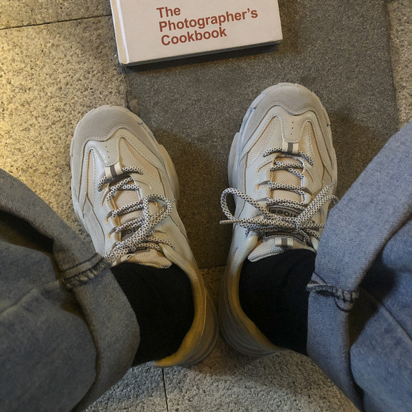 Férfi tornacipő fényvisszaverővel