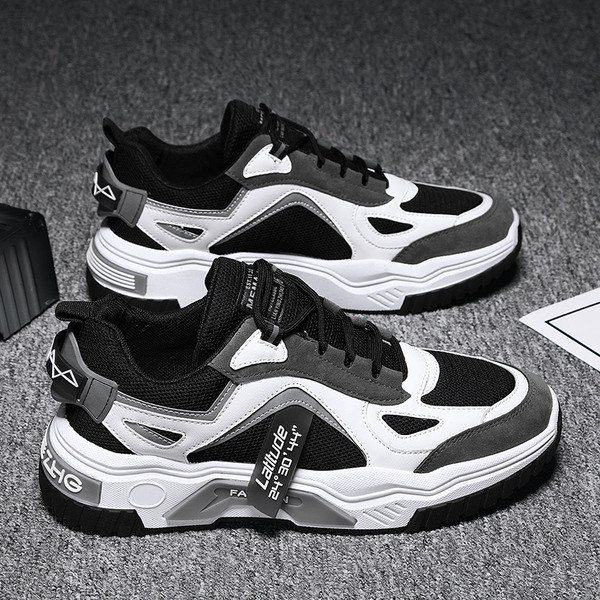 Muške moderne tenisice s eko antilop kožom