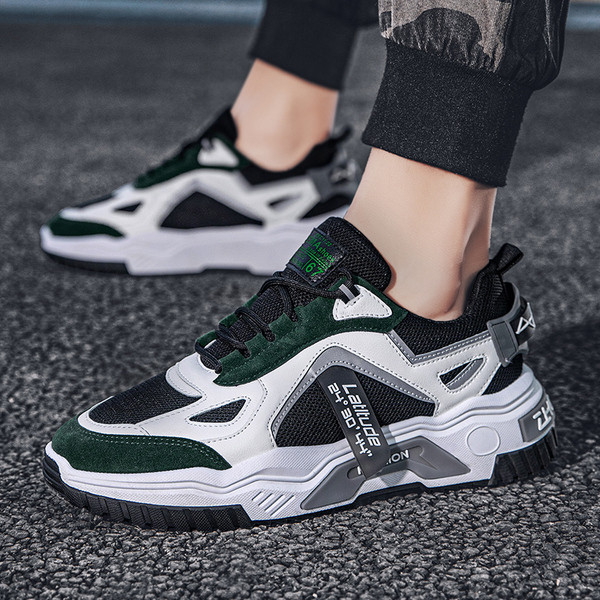 Muške moderne tenisice s eko antilop kožom